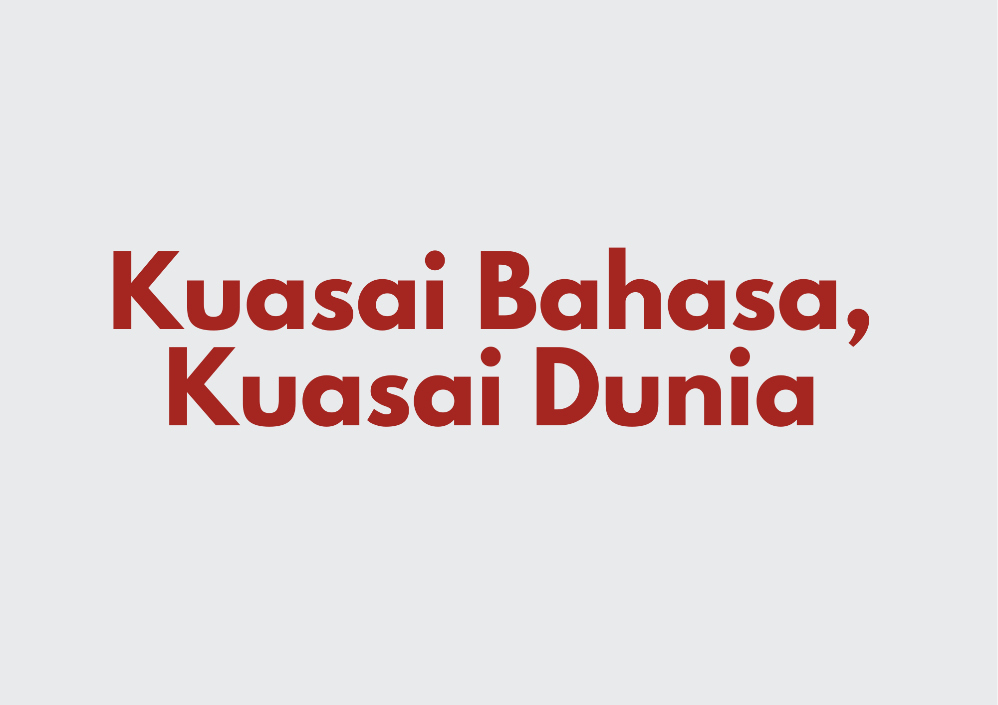 Ilustrasi Menguasai Dunia dengan Bahasa