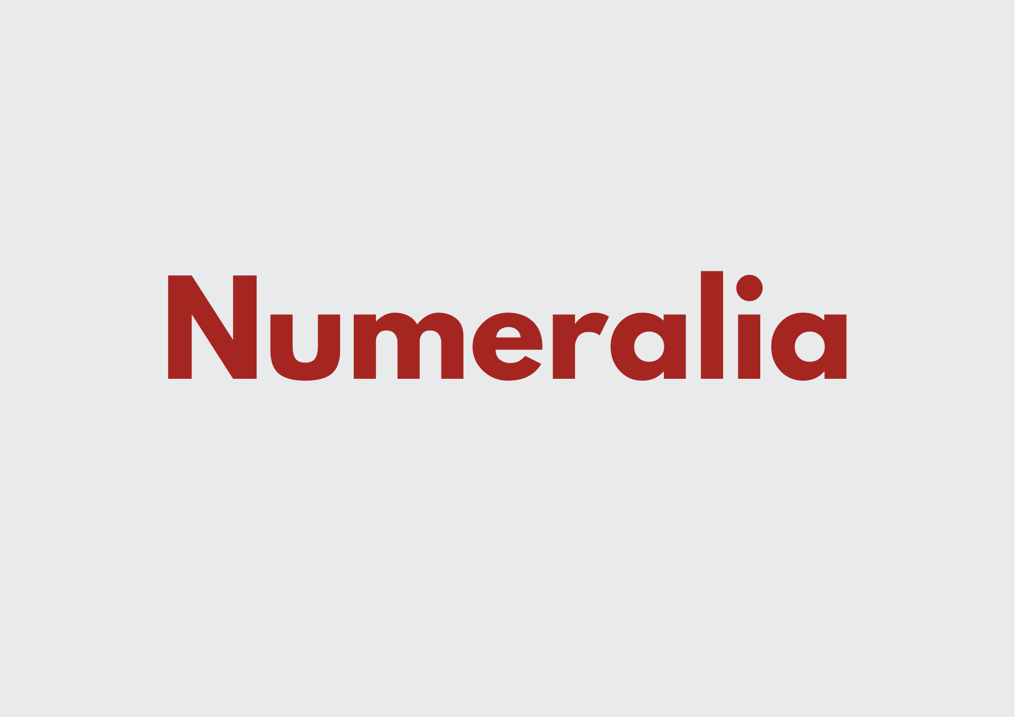 Ilustrasi Numeralia
