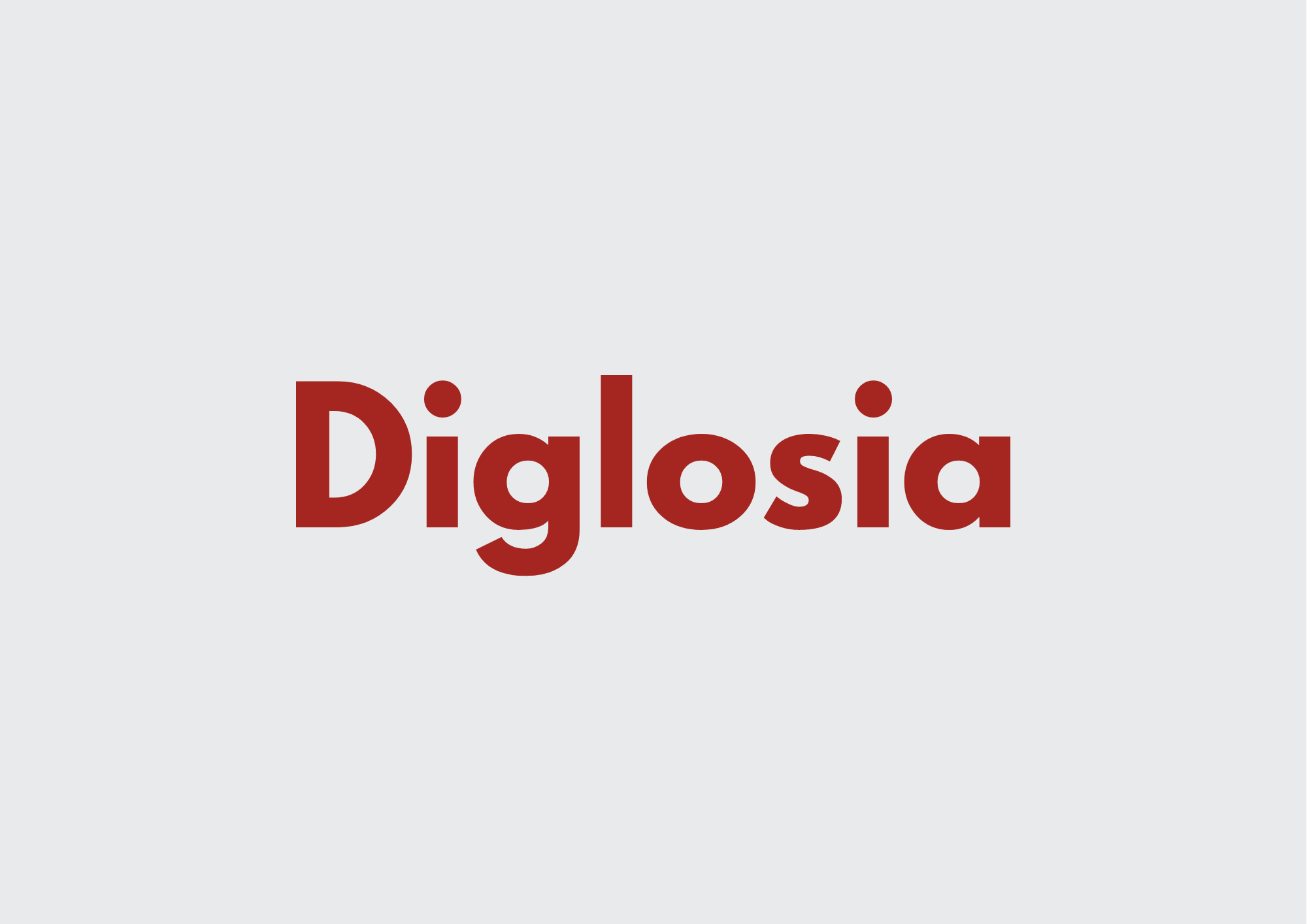 Ilustrasi Diglosia: Bahasa Tinggi dan Bahasa Rendah