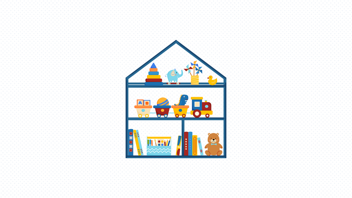Ilustrasi Pentingnya Perpustakaan Rumah bagi Anak-Anak