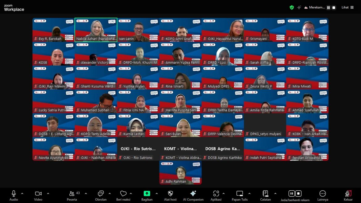 Pelatihan Penulisan Naskah Dinas OJK